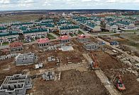 Строящиеся коттеджи в квартале №4.1